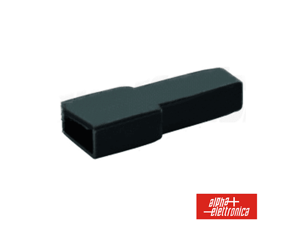 COBERTURA PARA TERMINAIS FASTON 6.35MM PRETO 1