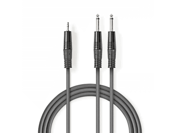 CABO JACK 3.5MM MACHO ST / 2X JACK 6.35MM MACHO MN 1.5M 1