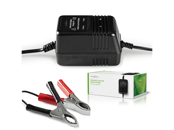 CARREGADOR DE BATERIAS CHUMBO 2/6/12V NEDIS 1
