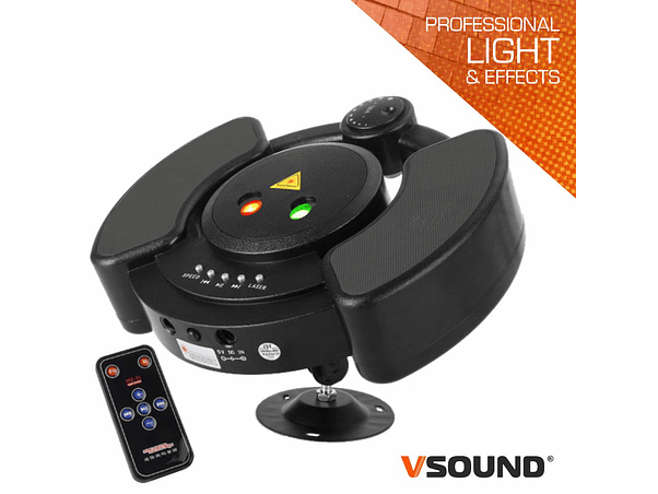 MINI LASER 150 VERMELHO/VERDE STAR COMLEITOR MP3 VSOUND 1