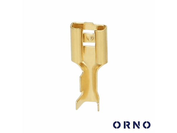 TERMINAL FASTON FÊMEA 6.3X0.7MM 100X ORNO 1