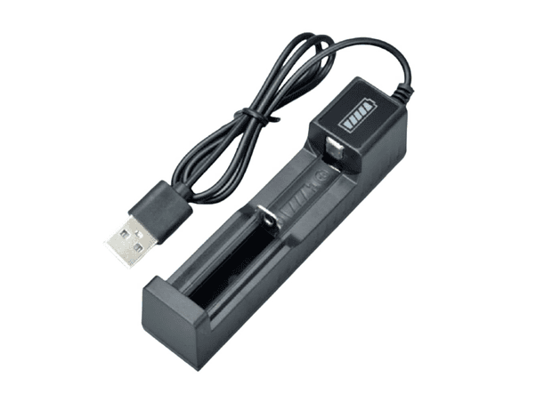 CARREGADOR DE BATERIAS 18650/16340/14500/10400/26650 1