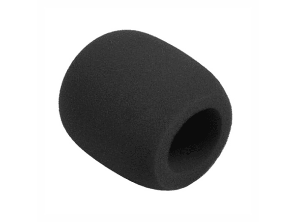 ESPONJA PARA MICROFONE PRETA 1