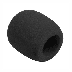 ESPONJA PARA MICROFONE PRETA