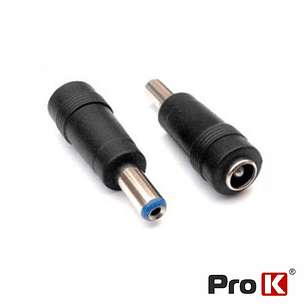 FICHA ADAPTADORA ALIMENTAÇÃO DC ATÉ 5.5-2.5MM PARA ATÉ 5.5-2.1MM