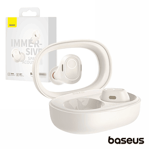 AURICULARES EARBUDS TWS BLUETOOTH BRANCO BOWIE WM03 BASEUS