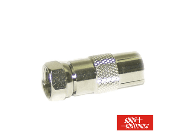 FICHA ADAPTADORA F MACHO/ COAXIAL FÊMEA 1