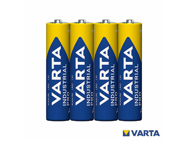 PILHA ALCALINA LR03/AAA 1.5V 4X INDUSTRIAL VARTA 1