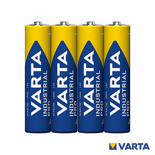 PILHA ALCALINA LR03/AAA 1.5V 4X INDUSTRIAL VARTA