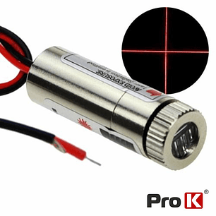MÓDULO LASER VERMELHO 3-5V 5MW PROK
