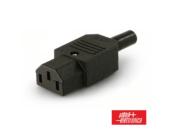 FICHA ALIMENTAÇÃO IEC C13 FÊMEA ALPHA 1