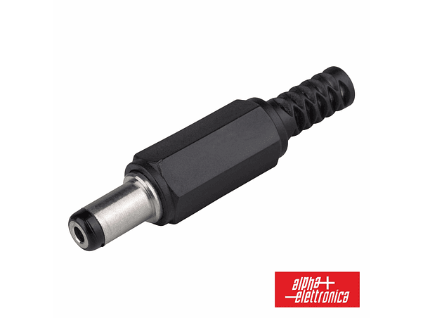 FICHA ALIMENTAÇÃO DC FÊMEA 2.1X5.5MM COM 9.5MM 1