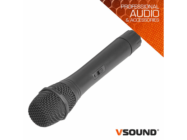 MICROFONE SEM FIOS PARA COLUNAS 254.6MHZ VSOUND 1