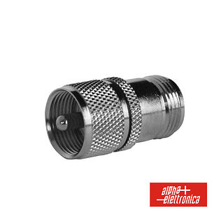 FICHA ADAPTADORA UHF MACHO/ FÊMEA N93/BU