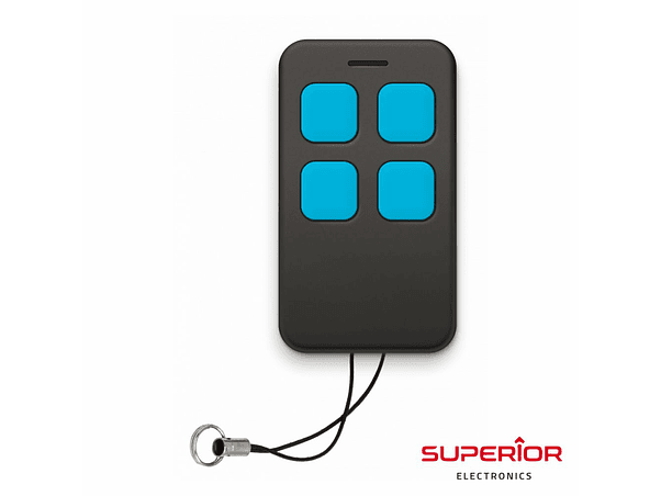 COMANDO GARAGEM UNIVERSAL 4 CANAIS ROLLINGCODE/CÓDIGO FIXO 1