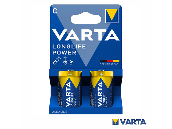PILHA ALCALINA LR14/C 1.5V 2X BLISTER VARTA 1
