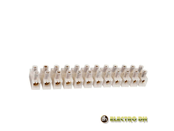 BARRA DE JUNÇÃO 12 COND 10A/24A SEC 2.5MM BRANCO EDH 1