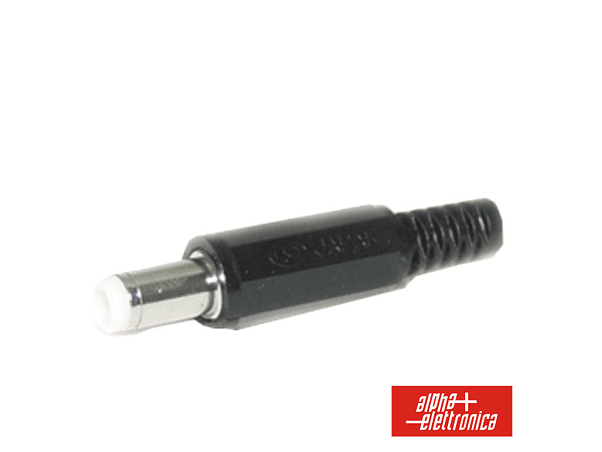 FICHA DC FÊMEA JSAP3 PVC NIQUELADA PARA SOLDAR 1