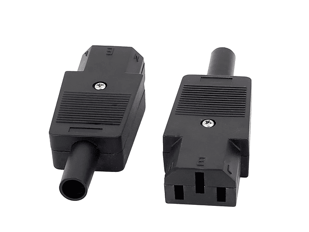 FICHA ALIMENTAÇÃO IEC C13 FÊMEA PARA EXTENSÃO 1