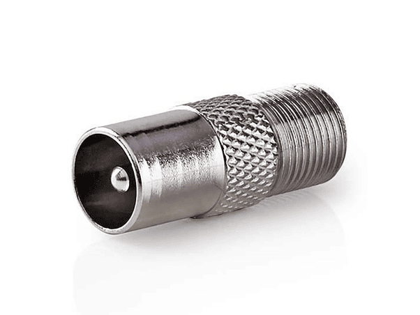 FICHA ADAPTADORA F FÊMEA / COAXIAL MACHO 1