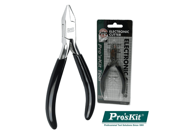 ALICATE DE CORTE DIAGONAL RECTO PROFISSIONAL 110MM PROSKIT 1