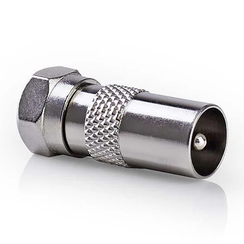 FICHA ADAPTADORA F MACHO / COAXIAL MACHO 9.5MM