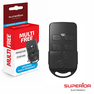 COMANDO GARAGEM UNIVERSAL 4 CANAIS 433MHZ-868MHZ