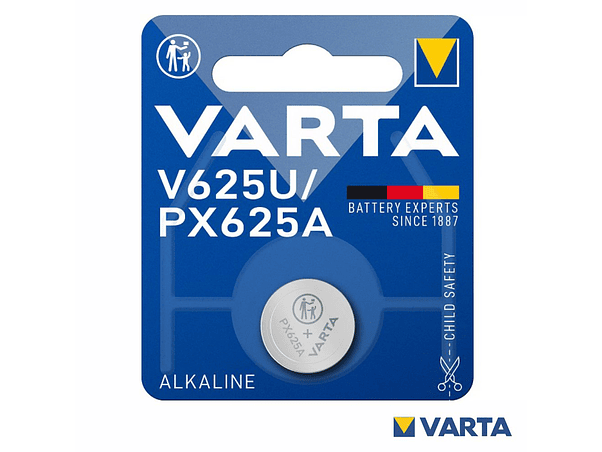 PILHA ALCALINA BOTÃO V625U BLISTER VARTA 1