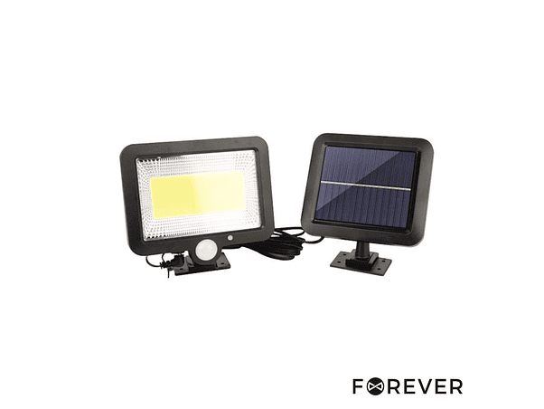CANDEEIRO EXTERIOR 8W 600LM 6000K COM SENSOR PIR PAINEL SOLAR 1