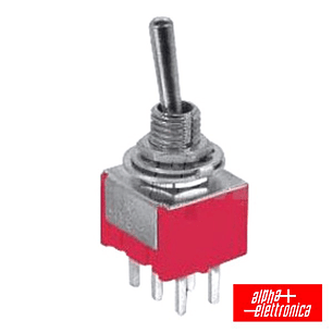 INTERRUPTOR ALAVANCA MINIATURA (ON)-OFF-ON CI