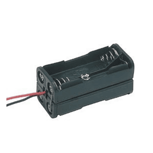 SUPORTE PARA 4 PILHAS AA