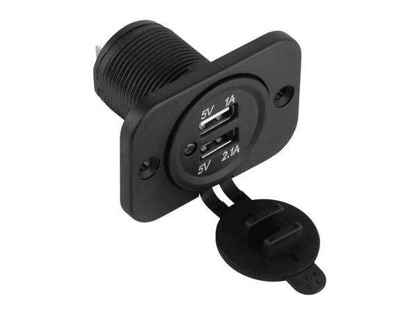 TOMADA USB DUPLA DE EMBUTIR 1