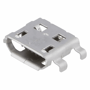 FICHA MICRO-USB 2.0 FÊMEA 90 PARA PCB