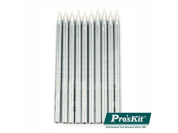 PONTA PARA FERRO SOLDAR 30W PARA SERIE 8PK-S120 10X PROSKIT 1
