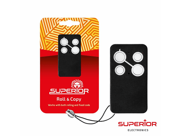 TELECOMANDO GARAGEM UNIVERSAL 4 CANAIS ROLLING CODE 1