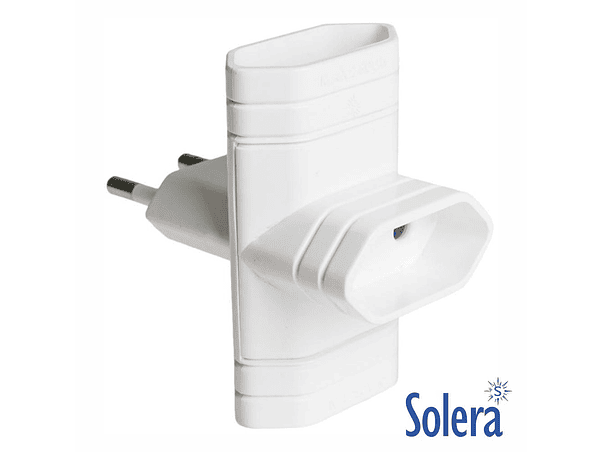 FICHA ELÉTRICA ADAPTADORA 3X SCHUKO SOLERA 1