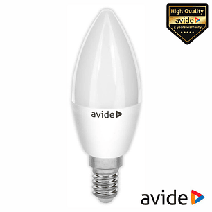 LÂMPADA LED E14 VELA 7W 230V 3000K 590LM VALUE RANGE AVIDE
