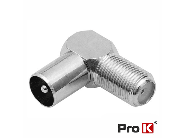 FICHA ADAPTADORA F MACHO / F FÊMEA 90º PROK 1