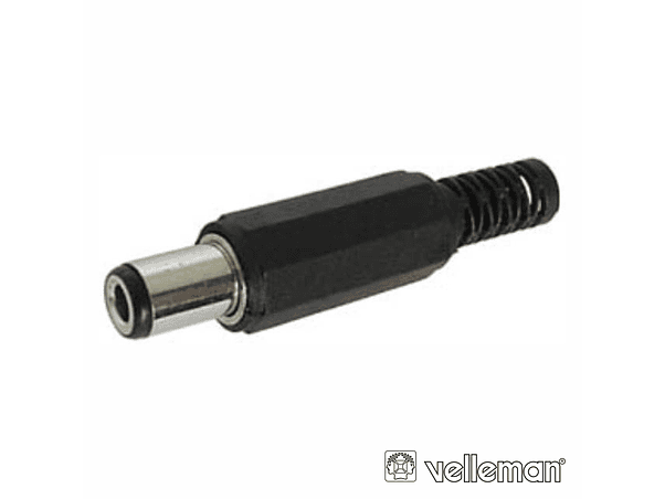 FICHA ALIMENTAÇÃO DC FÊMEA ATÉ 3.1X6.3MM COM 10MM PARA SOLDAR 1