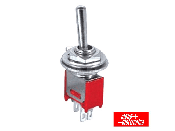 INTERRUPTOR ALAVANCA MINIATURA ON-OFF-ON PAINEL 1