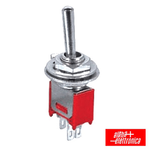 INTERRUPTOR ALAVANCA MINIATURA ON-OFF-ON PAINEL