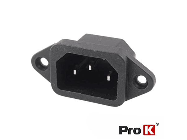 FICHA ALIMENTAÇÃO IEC C14 MACHO PAINEL PROK 1