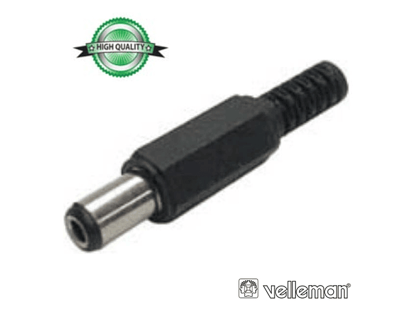 FICHA ALIMENTAÇÃO DC FÊMEA ATÉ 2.5X5.5MM 9.5MM PARA SOLDAR 1