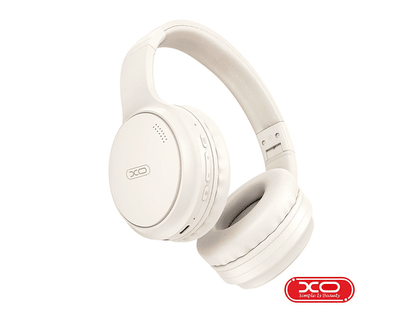 AUSCULTADORES SEM FIOS STEREO AUX BLUETOOTH 5.3+EDR BRANCO XO 1