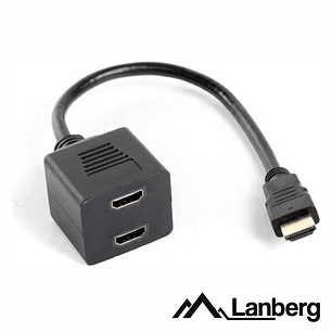 ADAPTADOR HDMI 1 ENTRADA 2 SAÍDAS LANBERG