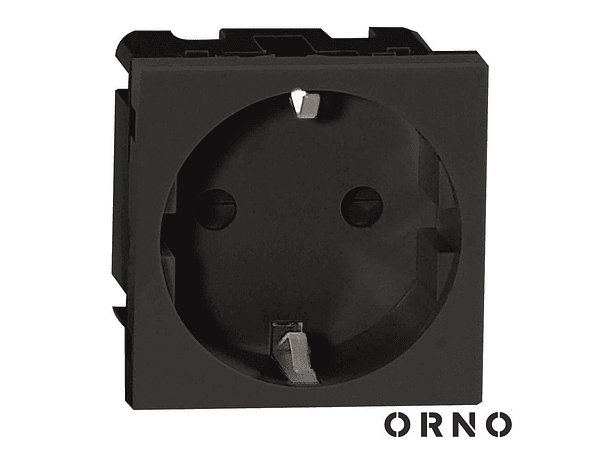MÓDULO SCHUKO 45X45MM PARA ENCASTRAR OR-GM-9010/B ORNO 1