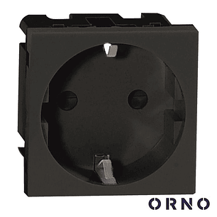 MÓDULO SCHUKO 45X45MM PARA ENCASTRAR OR-GM-9010/B ORNO