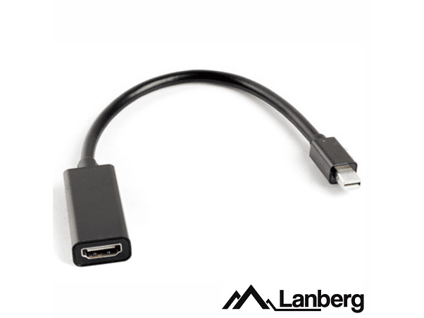 ADAPTADOR MINIDISPLAYPORT MACHO / HDMI FÊMEA LANBERG 1