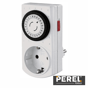 TEMPORIZADOR ANALÓGICO AJUSTÁVEL 24H PEREL