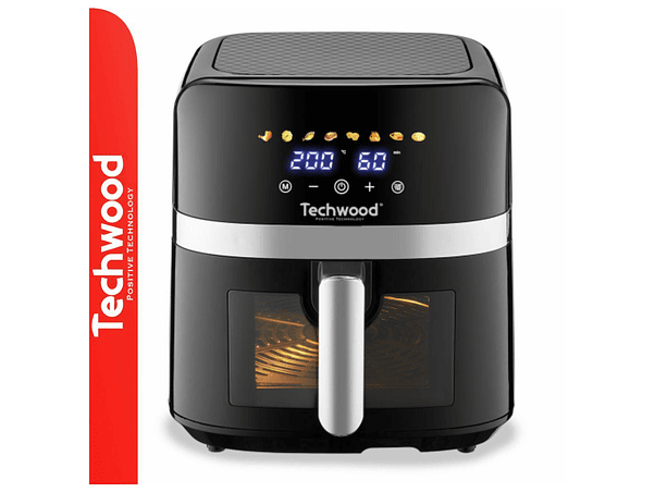 Fritadeira Elétrica S/ Óleo 1700W 8L~2kg TECHWOOD 1